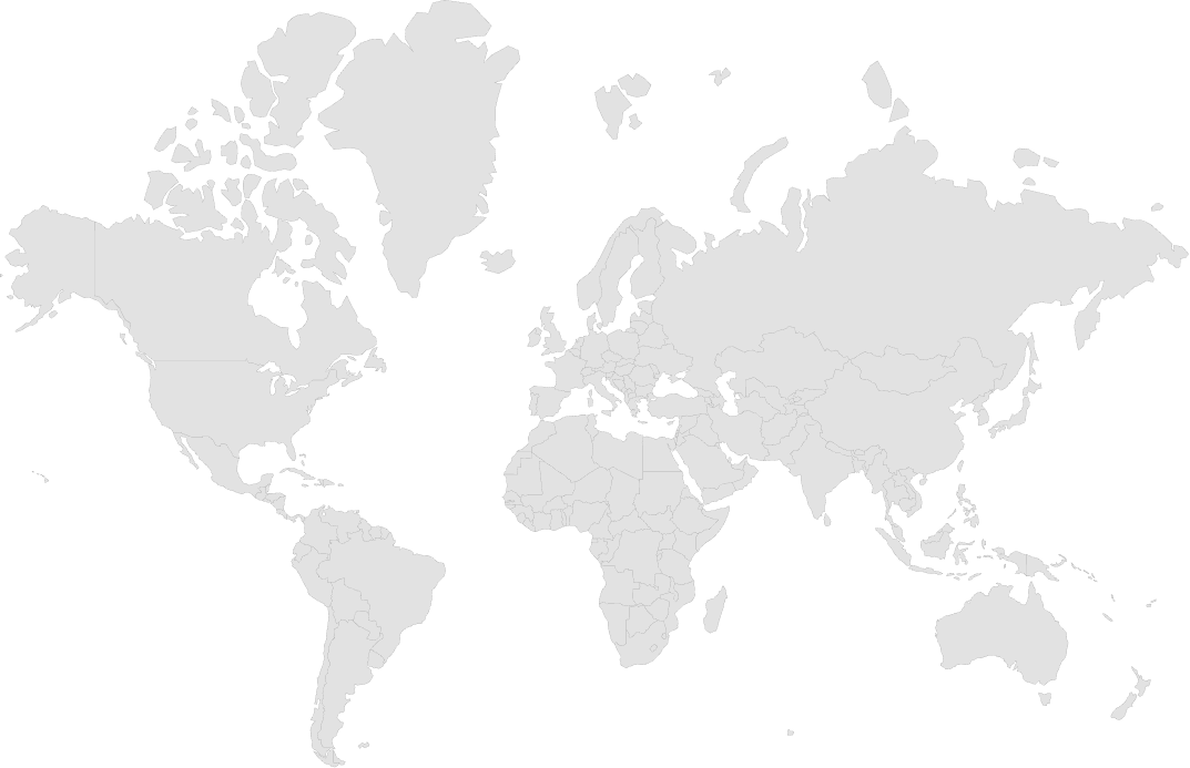 Map of CCI global delivery locations